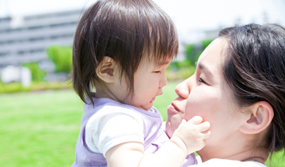 母子感染・家庭内感染に気をつけて